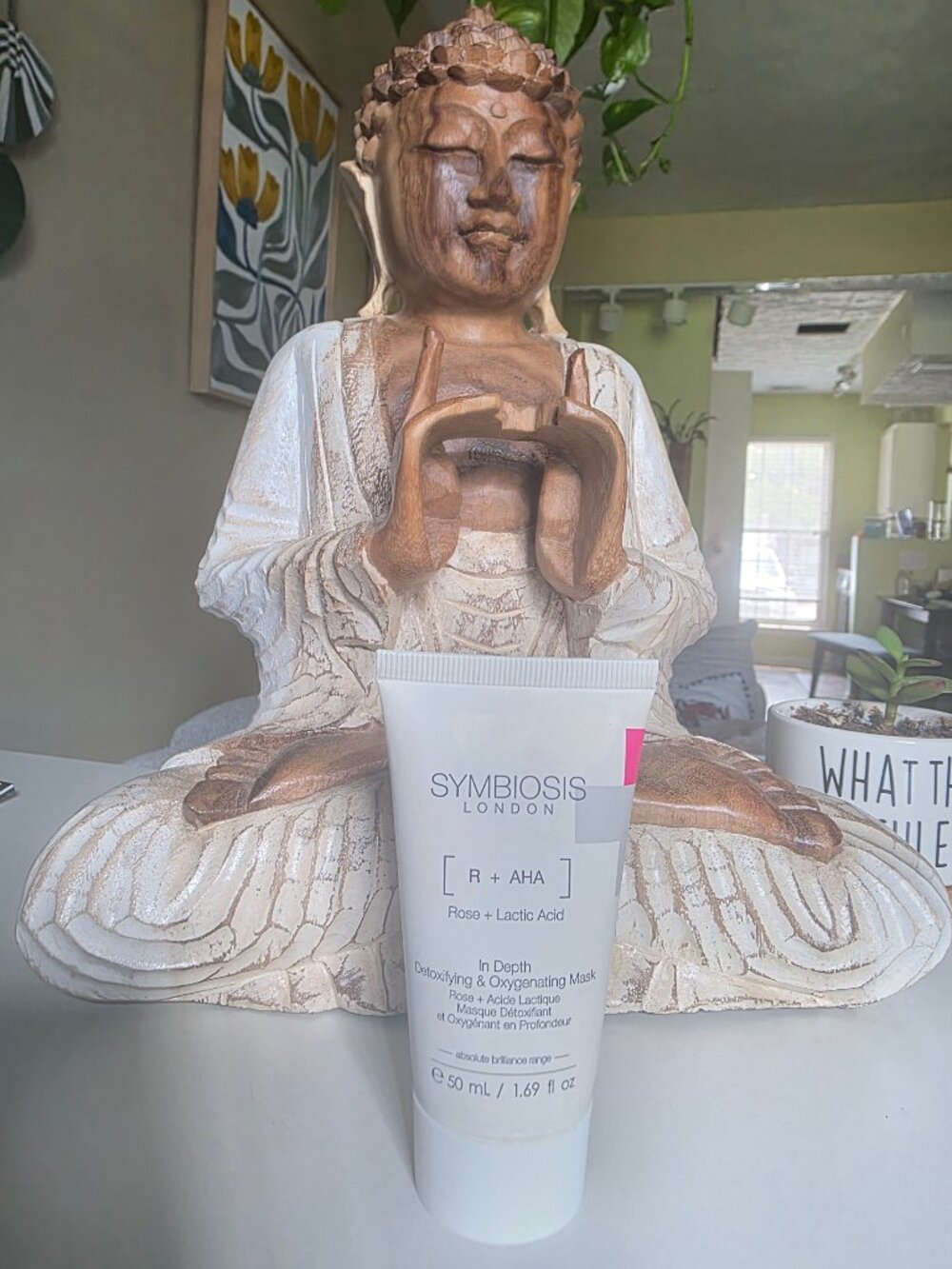Symbiosis Skincare [Rose + AHA] - In Depth Detoxifying & Oxygenating Mask 50ml